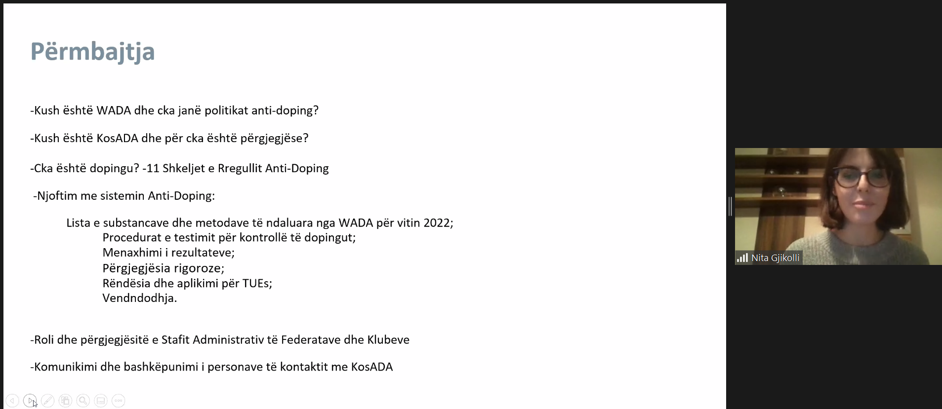 Mbahet Seminari i parë Anti-Doping për komunitetin e basketbollit të Kosovës